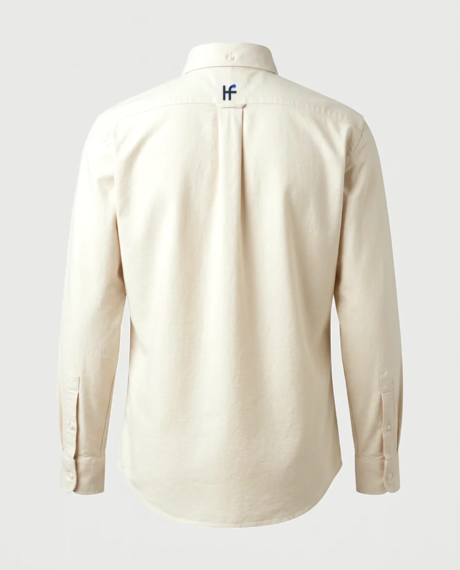 Camisa Oxford, vista trasera